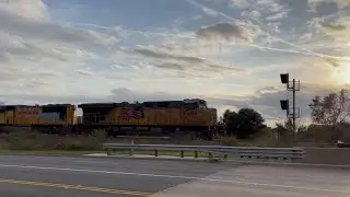 Railfanning in College Station, TX at Texas A&M University - December 15, 2021 (Union Pacific w/ HU)