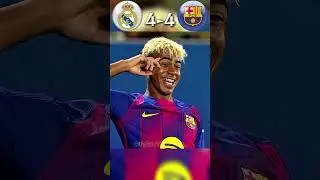 Final El Clasico Penalties | Real Madrid VS Barcelona Imaginary Final | #mbappe vs #lamineyamal