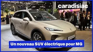 MG dévoile son nouveau grand SUV électrique pour espérer séduire les familles au salon de Bruxelles