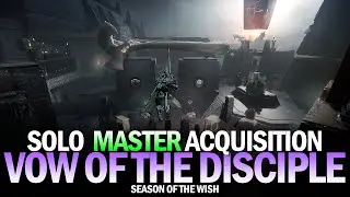 Solo Master Acquisition - Vow of the Disciple Raid [Destiny 2]