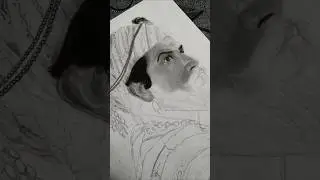 Brustro Graphite Pencils Unboxing + Portrait Reveal! 🎨...  #shorts #art #sketch #brustro #viral