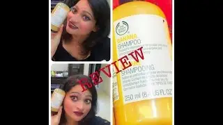 Review of Banana Shampoo from The Body Shop - Mumbai Ooty Blogger Priyanka George
