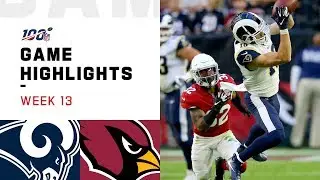 Rams vs. Cardinals Week 13 Highlights | NFL 2019