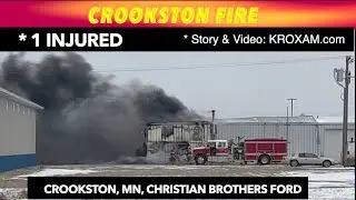 СРОЧНЫЕ НОВОСТИ: Пожар в Christian Brothers Ford в Крукстоне, штат Миннесота