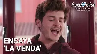 MIKI ensaya 'La venda' | Eurovisión 2019