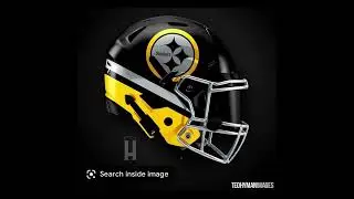 If the Steelers redesigned there helmets since u Meissen them