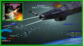 Starblade Alpha Gameplay Playstation 1