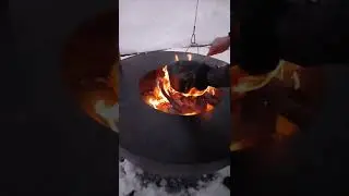Kochen am Feuer
