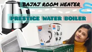 Room Heater & Water Boiler Unboxing | Winter Essentials Honest Review | Worth It?