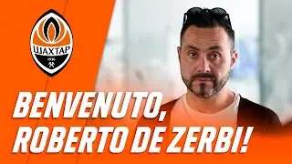 Benvenuto, Roberto De Zerbi! ⚒ Первые кадры с новым тренером Шахтера в Киеве