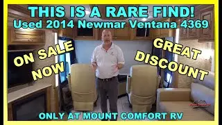 Обзор подержанного Newmar Ventana 4369 2014 года | Mount Comfort RV