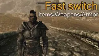 How to fast switch weapons on Skyrim (Xbox1/PS4)
