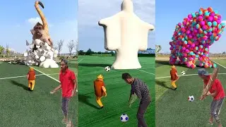 The mascot vibrato football field vfx magic video vfx prahlad live 🥰