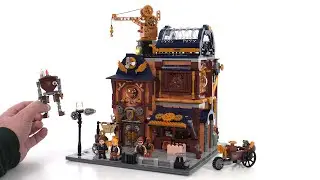 Lumibricks Steampunk Mechanical Workshop in-hand review! Likeable, but flawed #NotSponsored 11015