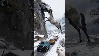 Wild goat ! wildlife video #wildlife #shorts