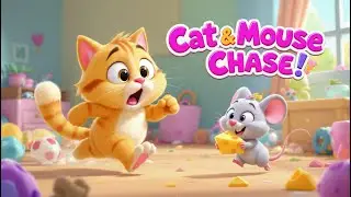 Funny 3D Cat vs Mouse Adventure | Tom & Jerry | Cartoon