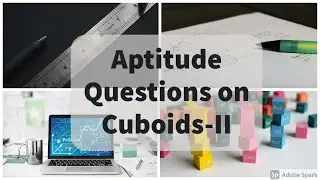 Aptitude Questions on Cuboids-II | Mathematics | CLAT 2021