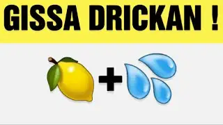Emoji Quiz Challange P&aring; Svenska!