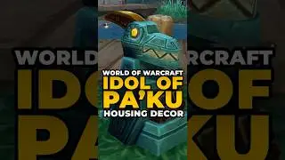 Как получить этот домашний декор в виде тотема раптора из WoW менее чем за 1 минуту! #warcraft #w...