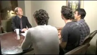Hilarious Interview w/ The Jonas Brothers - Paul the Intern