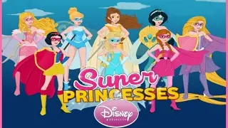 Disney Super Princesses   Elsa Anna Rapunzel Snow White Cinderella Dress Up Games