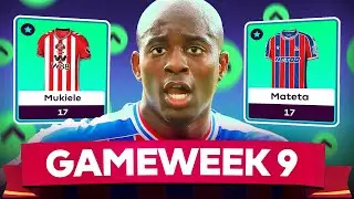 MY FPL GW9 TRANSFER PLANS ✅ BENCH BOOST SUCCESS! 🔥