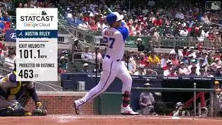 Austin Riley Slow Motion Swing