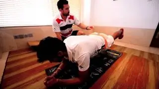 Hockey Exercises with Rupinder pal Singh and Matt Eyles - The Prone Hold