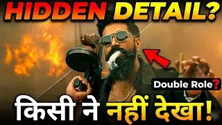 #yash #toxicmovie Glimpse Hidden Detail Nobody Noticed! Double Role Confirmed? | #review #movie #fyp