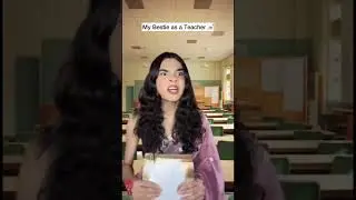 my bestie as teacher #funny #comedy