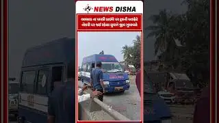 વલસાડ ના પારડી હાઇવે પર ટ્રકની અડફેટે નોકરી પર જઈ રહેલા યુવાને જીવ ગુમાવ્યો