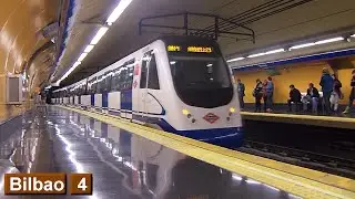 Мадридский метрополитен : Bilbao | линия 4 ( класс 3000 ) [2015]