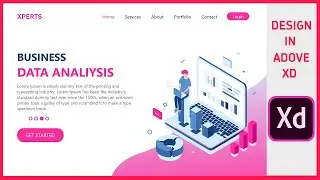 Adobe XD Tutorial Step by Step Landing Page Design in Adobe XD