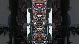[Magical Timelapse] Rock Festival! #shorts #timelapse #タイムラプス