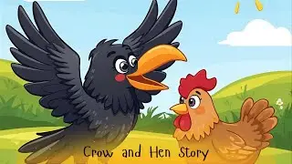Crow and Hen Story &ndash; Kids Moral Story