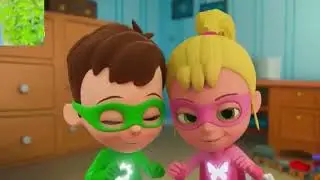 Finger Family Superhero  Learn Colors  Rain Rain Go Away  Nursery Rhymes for Kids