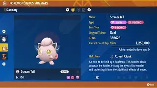 Scream Tail (Mirror Match, Vs 15 Tera Types) - Solo - 5 Star Scream Tail Raid - Pokemon Scarlet