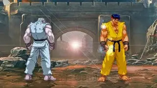 [Street Fighter Mugens] IceRyu VS DragonRyu
