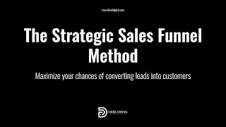 3.6 Sales Funnel Examples: Renovations Contractor | The Strategic Sales Funnel Method Course