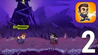 Monster Das‪h Gameplay Walkthrough Part 2 - Enter The Ninja [iOS/Android Games]