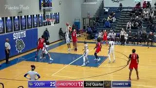 South Vs Independence High School Varsity Boys Basketball 2nd Quarter