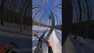 Wet snow with Marin Alpine trail E2 #mtb #ebike #emtb #gopro #trailriders #downhill #mountainbike