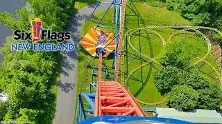 Superman POV at Six Flags New England