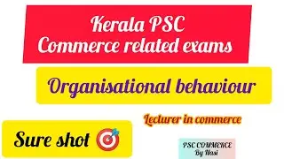 Kerala PSC lecturer in commerce Syllabus based Mcq OB part 1