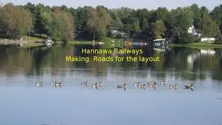 Model Trains - Making Roads for HO scale