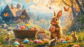 Easter Bunny Jazz &ndash; Cozy Spring Jazz in a Magical Garden with Cute Bunnies & Colorful Easter Eggs