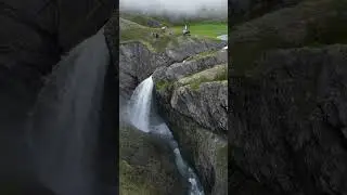 Flying helicopters in Alaska is the ultimate freedom. Two heli picnic with epic waterfall view
