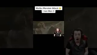Malibu Mansion Attack 😲 - Iron Man 3 (2013) #shorts
