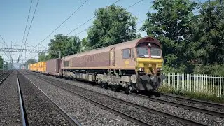 Train Sim World 5 EWS Class 66 Shed West Coast Main Line PS5 Gameplay
