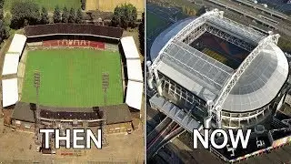 Eredivisie Stadiums Then & Now
